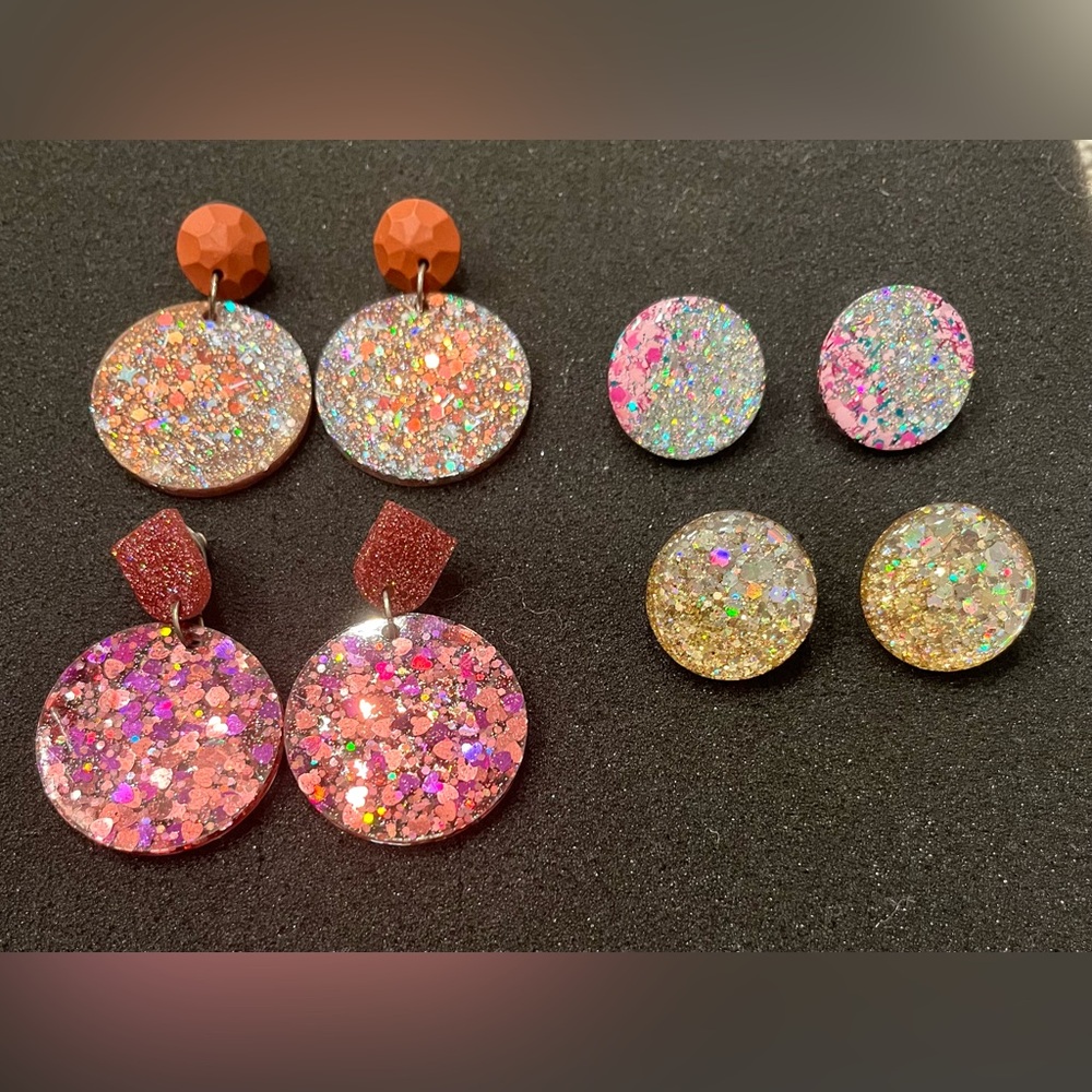 Resin Earring Bundle - Picture 2 of 2